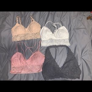 4 Gilly Hicks Bralettes